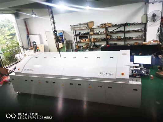 Air Cooling Lead Free SMT Reflow Oven Machine 600mm Length For Production Line