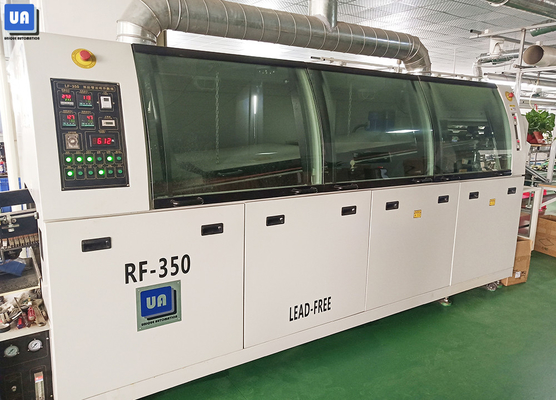 Lead Free PCB Wave Soldering Machine For DIP Production Line